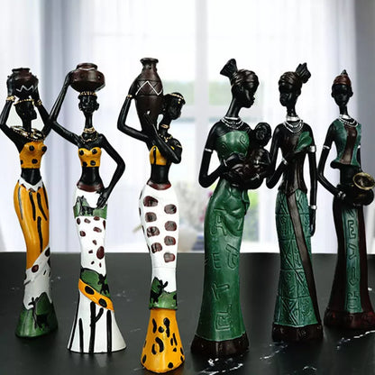 Statuettes africaines (assortiment de 3)